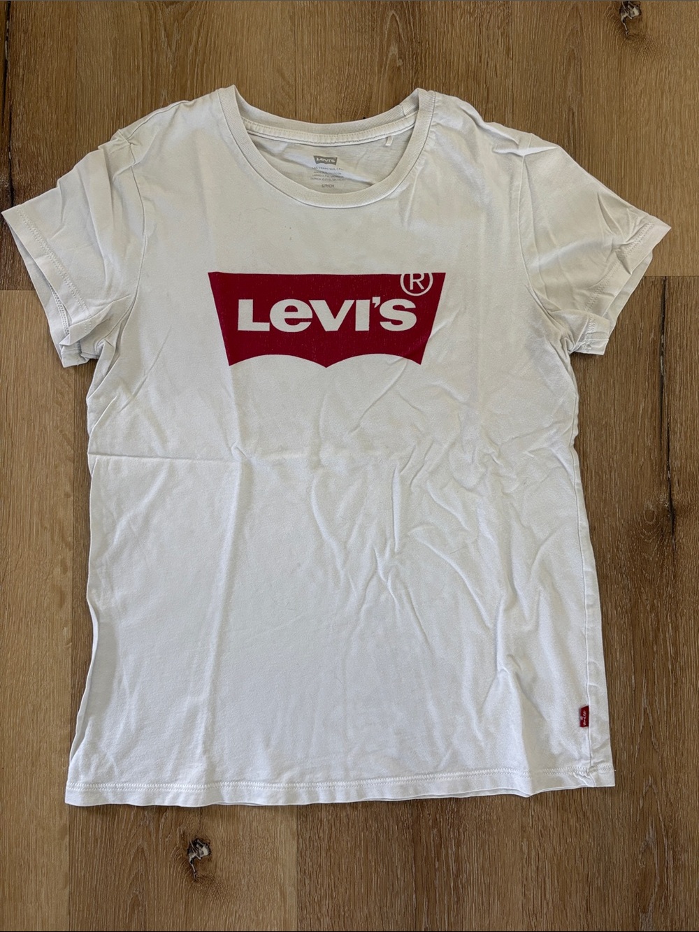 Levi's White Short Sleeve Tshirt
